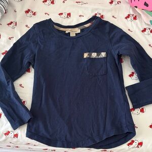 Girls size 4t Burberry authentic shirt